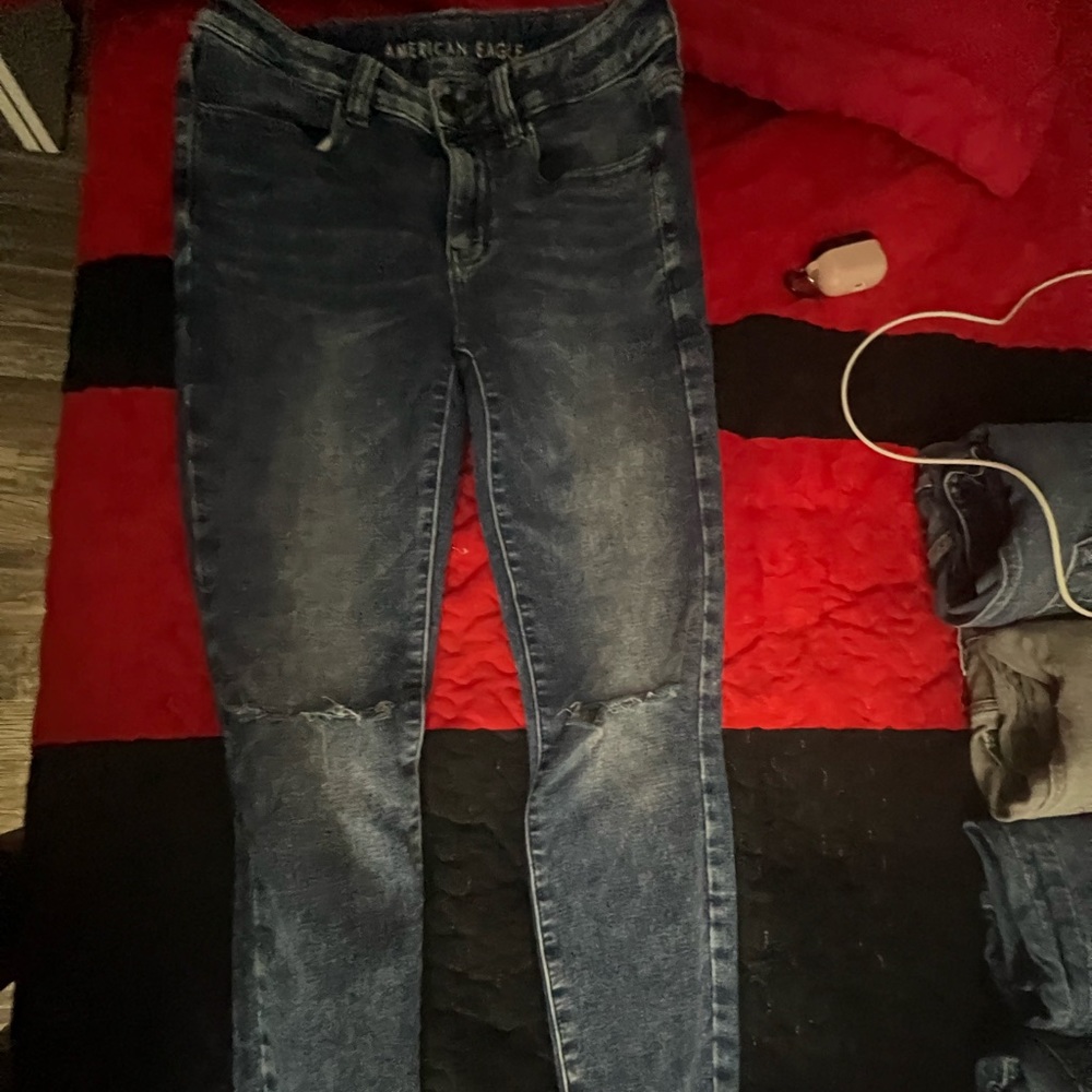American eagle womens jeans high rise jegging